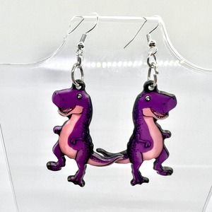 Dinosaur Earrings - Jurassic Park Earrings - T-Rex Earrings